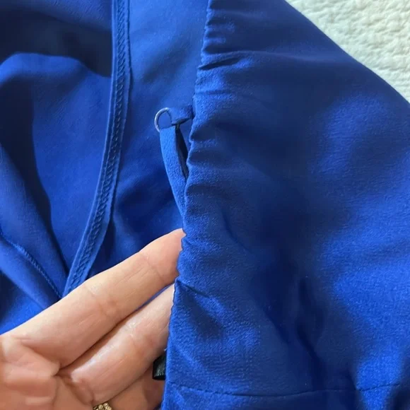 B Darlin Cobalt Blue Dress. Size 13/14 - Picture 10 of 10